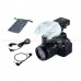 Mic Stereo Condenser กล้อง DSLR Nikon,Canon,Audio recorder ให้เสียงคุณภาพสูง